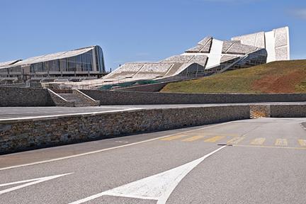 Ciudad de la Cultura es la muestra más significativa de la arquitectura contemporánea de Santiago de Compostela