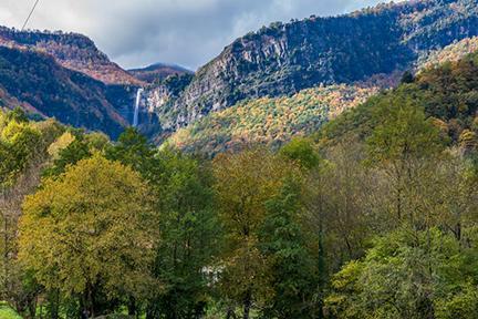 Cascada de Salent en el Pirineo catalán