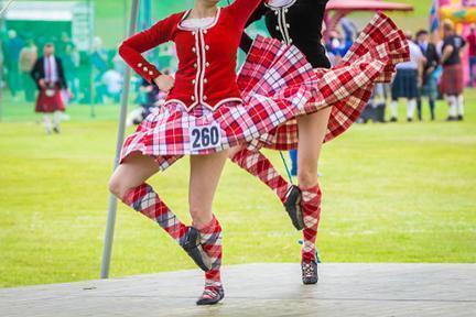 Concurso de ceilidh en Escocia