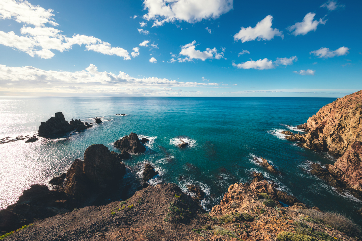 Bella estampa del cabo de Gata, Almería